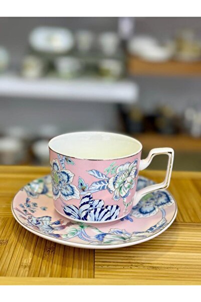 Mikasa Moor BLU-EM PEMBE TEK KİŞİLİK ÇAY FİNCANI