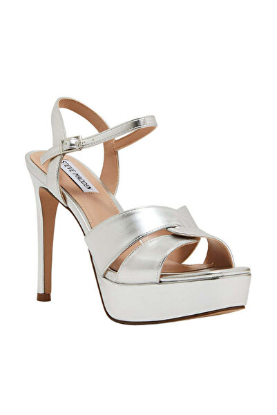 Steve Madden Lavisher Silver Multi Women's Sandals