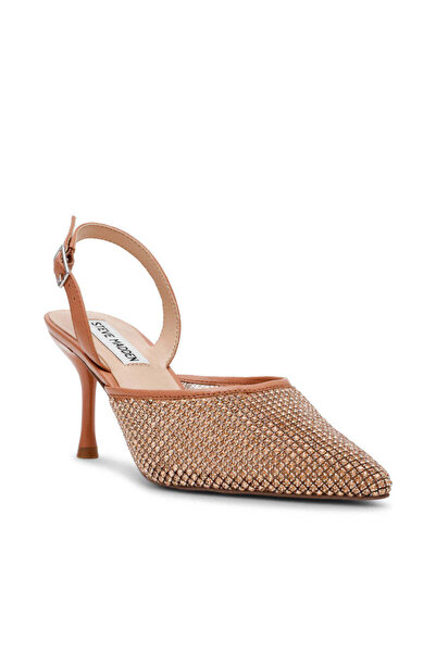 Steve Madden Womens Sensor Tan Heels