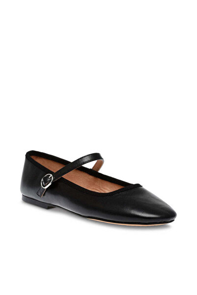 Steve Madden Womens Vinetta Black Ballerinas