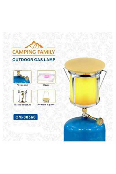 CAMPING FAMILY Portable Outdoor Gas Lamp