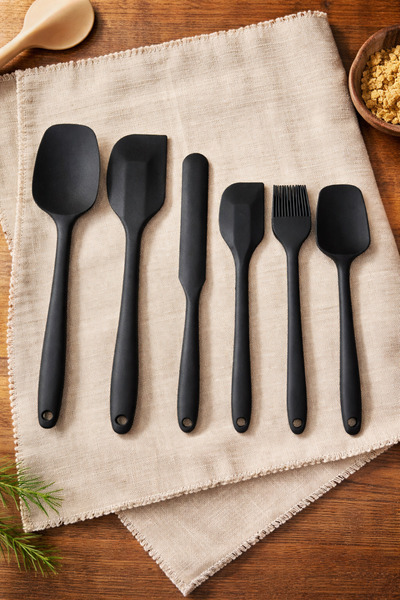 LEONEV 6 parça silikon spatula seti