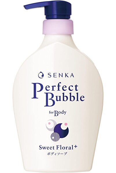 SENKA شيسيدو بيرفكت - عطر بيرفكت بابل فور بودي برائحة الزهور الحلوة 500 مل