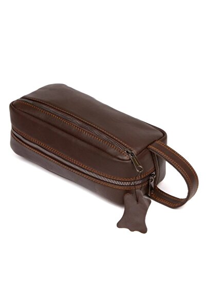 Newish Polo Men's Genuine Leather Daily Portfolio Handbag