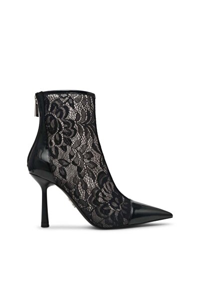 Steve Madden Arlette-L Black Mid Length Boots