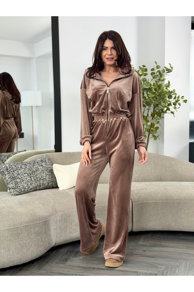 RAMONA BADESCU EXCLUSIVE Women's velvet jumpsuit