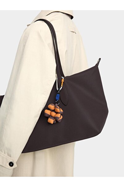 PARFOIS Yumuşak Dokulu Charmlı Shopper Çanta