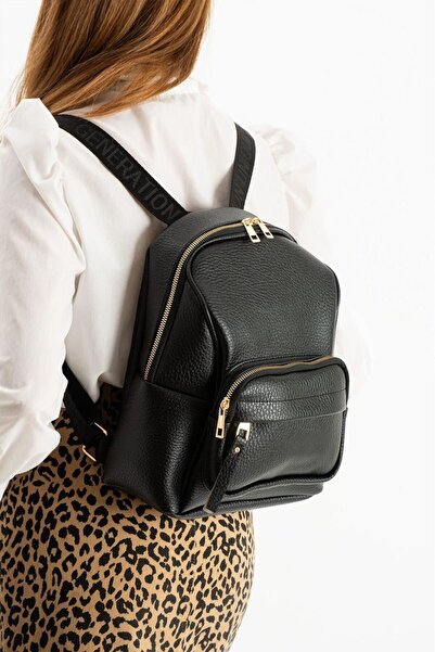 Mortanya Eliza Multi-Pocket Soft Textured Backpack