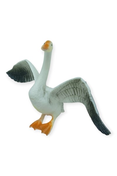 KIZIL Hayvan Figürleri - Kuşlar -18 cm Kuğu