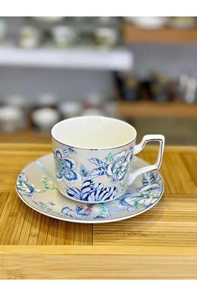 Mikasa Moor BLU-EM GRİ TEK KİŞİLİK ÇAY FİNCANI