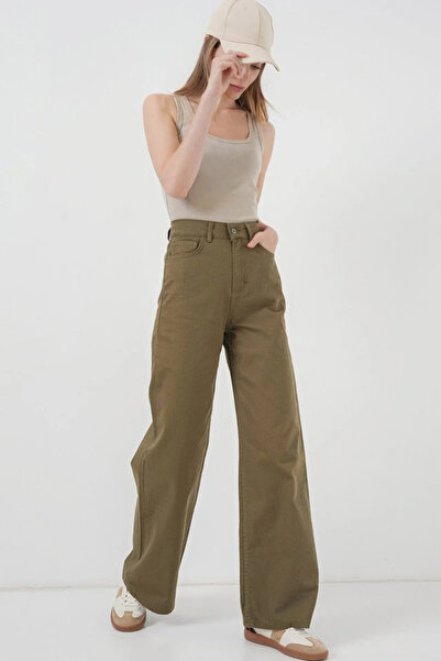 nedo7 Wide Leg High Waist Palazzo Trousers