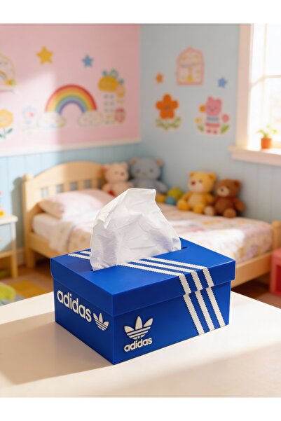 3D snaxx Spor Ayakkabı Kutusu Görünümlü Modern Dekoratif Peçetelik