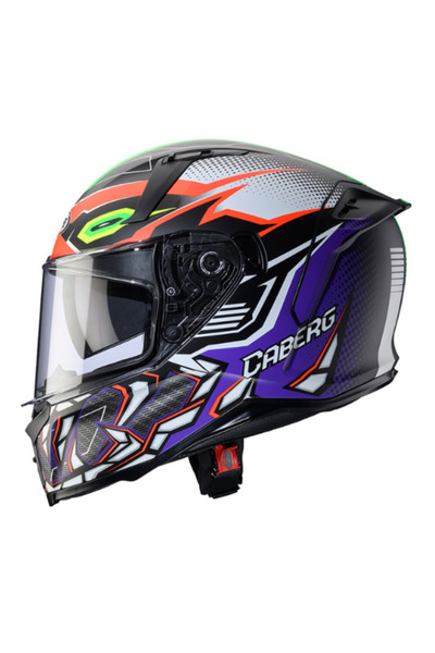 Caberg Motosiklet Kaskı Avalon X Gurkha Full Face Güneş Vizörlü Çok Renkli Kask