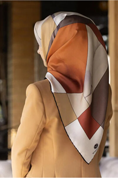 Vissona Tivil Turuncu - Κασκόλ σε χρώμα βιζόν Μετάξι IST DGN 50310 - 0013 - 0...