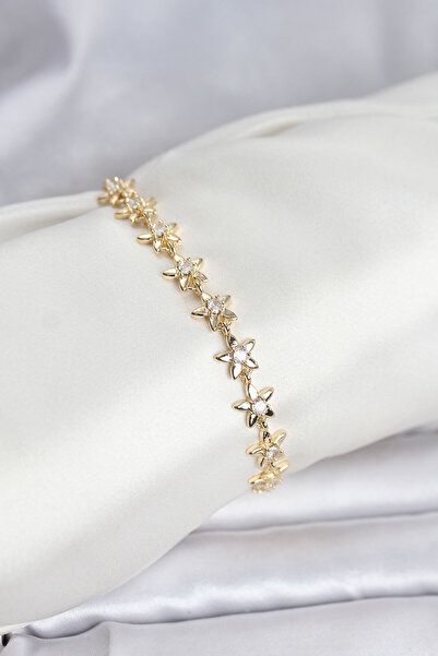 Twin Store Brass Gold Color Vip Series Row Stone Star Model Zircon Stone Wome...