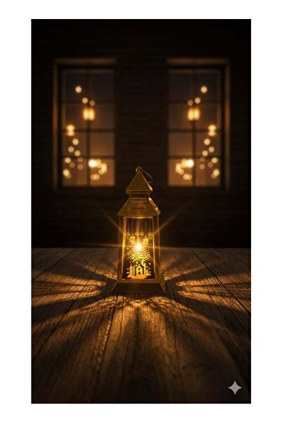 Generic Ramadan Lantern Decorations, Intricate Hollow-Out Islamic Moon Star D...