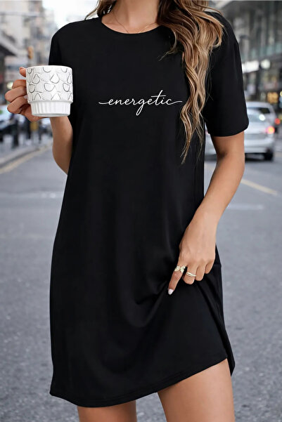 bellanova Γυναικείο κοντομάνικο μπλουζάκι με λαιμόκοψη σε μεγάλο μέγεθος Νυχτικό