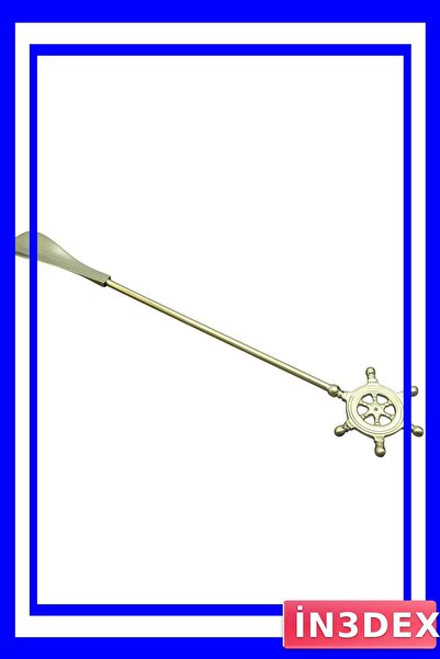 İN3DEX Brass Shoe Dressing Tool with Rudder Design