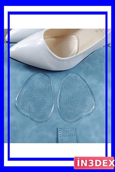 İN3DEX نعال أحذية من السيليكون غير قابلة للانزلاق بتصميم شفاف