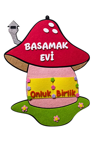 KECENGUZELTASARIM Ngüzelkecetasarim Keçe Basamak Evi, Onluk Evi, İlkokul