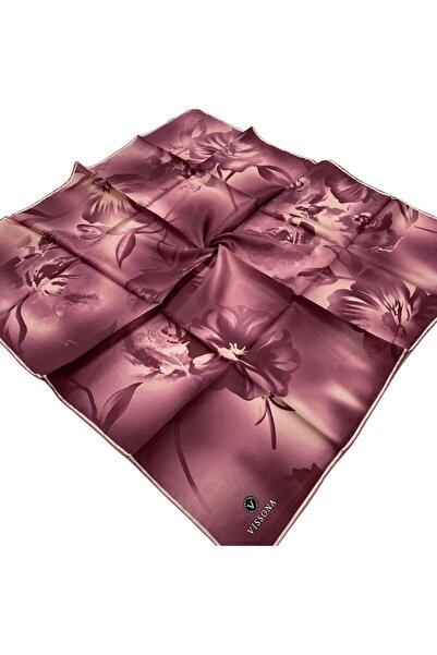 Vissona Μεταξωτό μαντήλι Tivil με αφηρημένο σχέδιο σε σκόνη IST 6269 - 0019