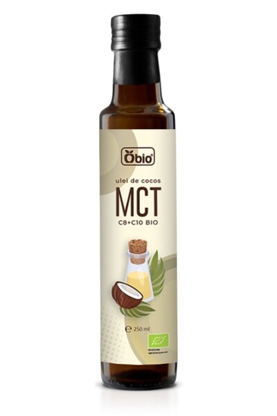 OBİO Coconut oil mct c8 + c10 organic 250ml