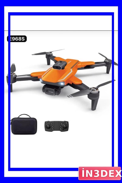 İN3DEX Katlanabilir 4K Çift Kameralı Mini Drone 120 Metre Menzilli