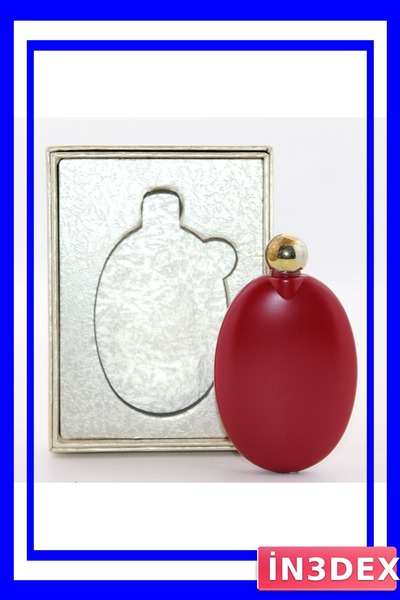 İN3DEX Red Color Round Stainless Steel Water Bottle