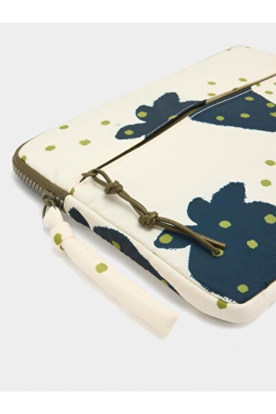 PARFOIS Desenli Teknik Kumaş 13" Laptop Kılıfı