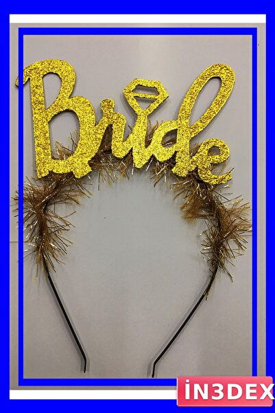 İN3DEX Wedding Ring Patterned Head Crown for Bachelorette Party