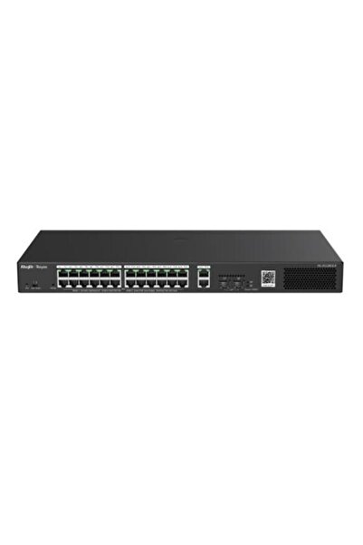 RUIJIE REYEE Switch Yönetilebilir, 2 SFP, 2 Gigabit RJ45 Uplink, 24 porturi P...