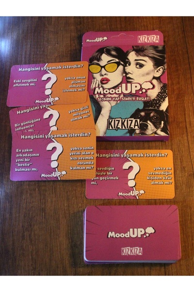 Paganca لعبة بطاقات الحفلات للفتيات من MoodUP مع حقيبة هدايا |   بطاقات الأسئ...