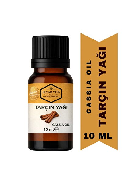 BEYARVİTA Tarçın Yağı 10 ml Cam Şişe – Saf ve Katkısız- uçucu yağ - cassia oi...