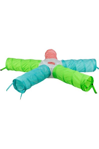 Trixie Playing Tunnel for Small Pets 117cm - Green