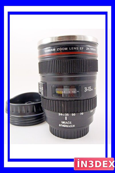 İN3DEX Camera Design Thermos Cup