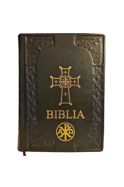 Lightstorew Orthodox Bible – Large Size, Leather Cover, Black