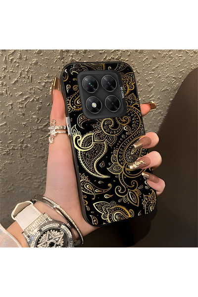 Hontinga حافظة هاتف من السيليكون ذات حافة صلبة ومضادة للسقوط ونمط منحوت متواف...