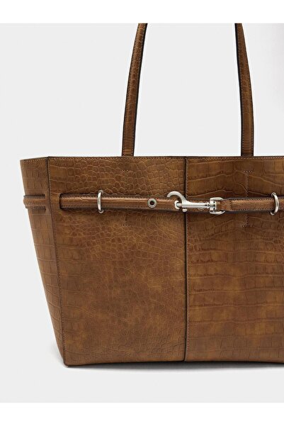 PARFOIS Desenli Shopper Çanta