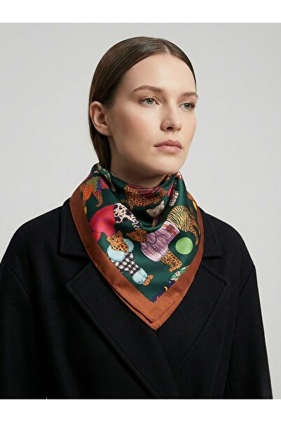 Goldmine Cotton Satin 50X50 Scarf Bandana