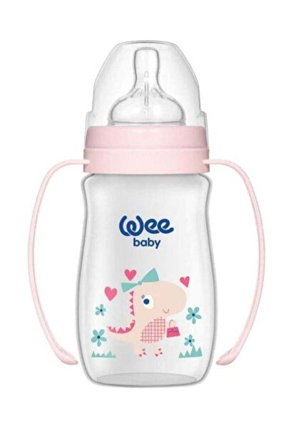 Wee Baby Classic Handle Feeding Bottle - 150 ml - White