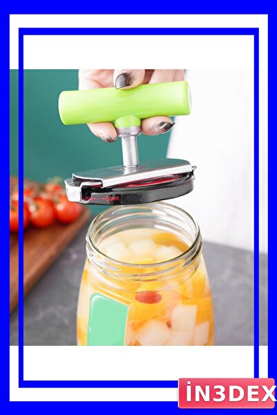 İN3DEX فتاحة برطمانات قابلة للتعديل من الفولاذ المقاوم للصدأ