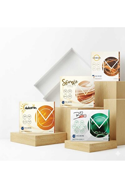 One more international 4lü vitamin seti (kolajen-B12-Dvitamini-Omega)