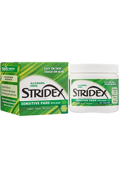 Stridex وسادات طبية من ستريديكس للتحكم في حب الشباب الحساس