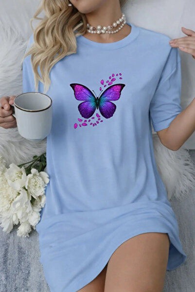 CLASSY.MODA Plus Size Women's Oversize Comfortable Fit Summer Casual Short Sl...