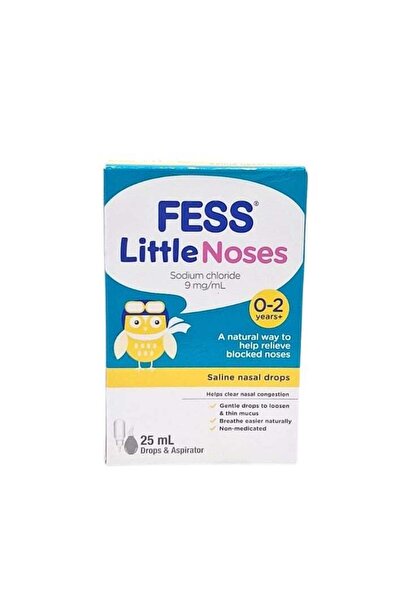 FESS قطرات الأنف ليتل سالين نوز 25 مل