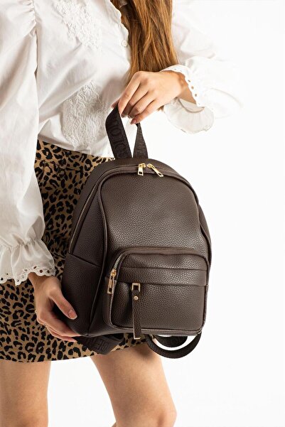 Bipanya Sane Multi-Pocket Soft Textured Women's Backpack Bp-4865S