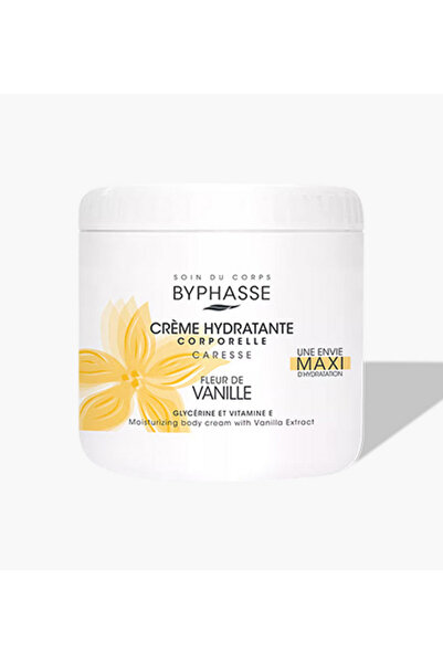 BYPHASSE Moisturizing Body Cream with Vanilla Extract - 500 ml