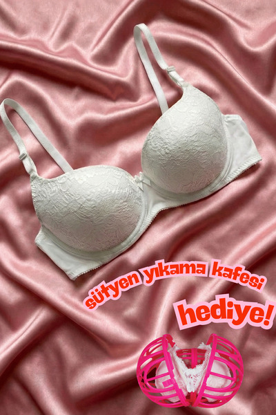 ZENCHES Push-Up Padded Bra and Washable Underwear Gift