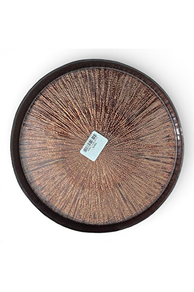 Sudedi Home Cam Pasta Tabağı Seti 6 Adet Kahverengi