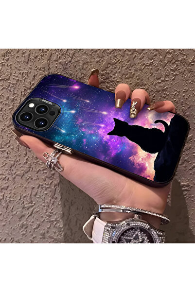 Hontinga حافظة متوافقة مع هاتف iPhone 16 Pro Max، مصنوعة من السيليكون بحافة ص...